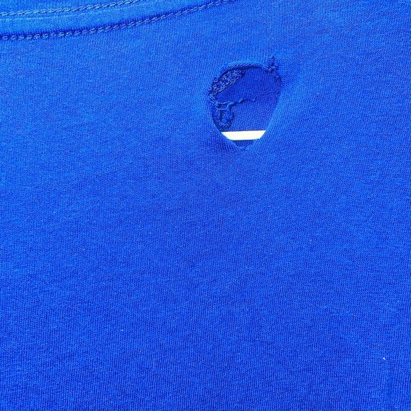 Toronto Maple Leafs Drop the Puck tshirt blue and white see photos size M - Picture 7 of 7